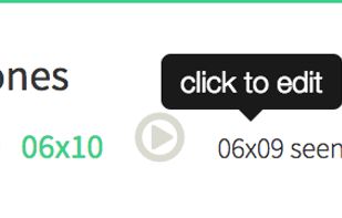 Marking the latest episode as seen is one thing. The other thing is catching up to the latest one!
