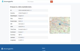 ShowMyIPInfo screenshot 1