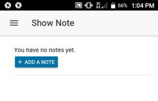 showNote screenshot 1