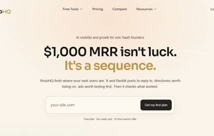 AI visibility and growth for solo SaaS founders