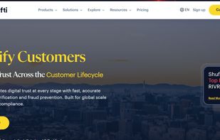 Shufti Homepage