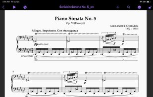 Avid Sibelius screenshot 1