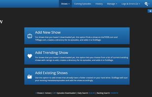 SickChill screenshot 1