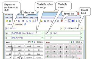 Sicyon calculator screenshot 1