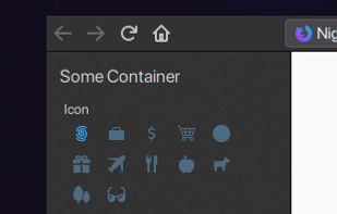 Sidebery screenshot 1