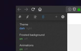 Sidebery screenshot 2