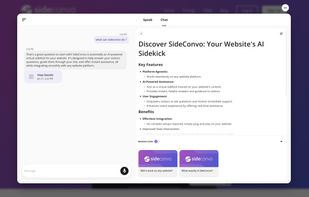 Sideconvo screenshot 2