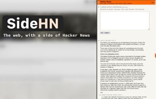 SideHN screenshot 3