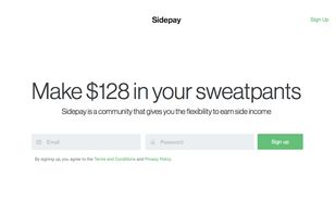 Sidepay screenshot 1