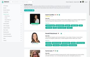 Sidetrain Search Page