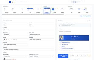 Email signature generator