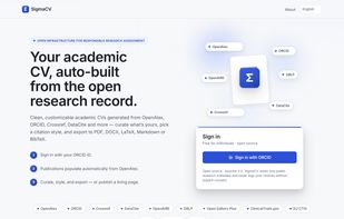 SigmaCV screenshot 1