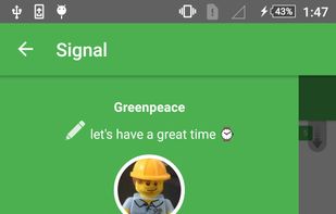 Signal Offline Messenger screenshot 1