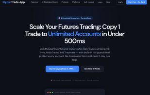 Signal Trade App screenshot 1