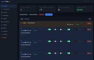 Signal Trade App screenshot 1