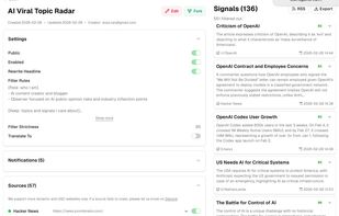 SignalHub screenshot 1