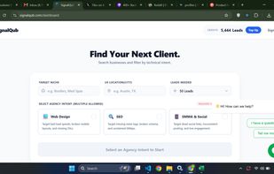 Dashboard view