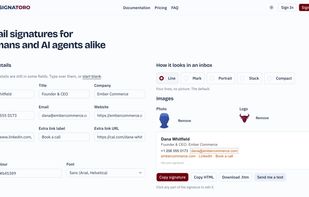 Signatoro screenshot 1