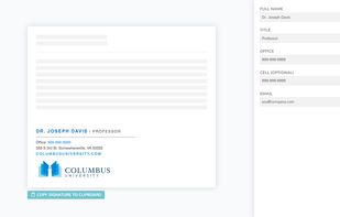 Signature.email screenshot 3