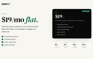 SignFile screenshot 1