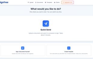 Send Documents in Seconds