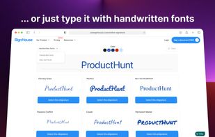 SignHouse screenshot 2