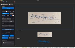 Signature extraction workflow with controls