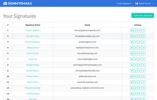 SignMyEmails screenshot 1