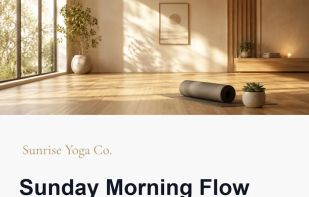 Yoga class sign-up