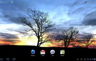Silhouette Live Wallpaper screenshot 1