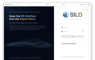 Silo (MinIO fork) screenshot 1