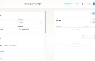 Free invoice generator