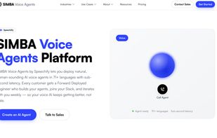 SIMBA Voice Agents screenshot 1