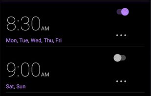 Simple Alarm Clock screenshot 1