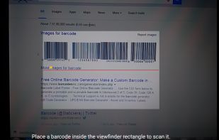 Simple Barcode Scanner screenshot 1