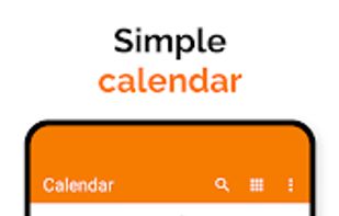 Simple Calendar screenshot 2