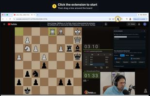 Simple Chess Video Analyzer Extension screenshot 1
