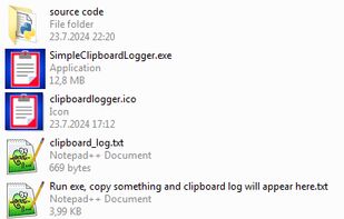 Simple Clipboard Logger  screenshot 3