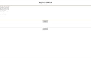 Simple Cloud Clipboard screenshot 1