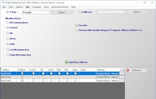 Simple Disable Key screenshot 1
