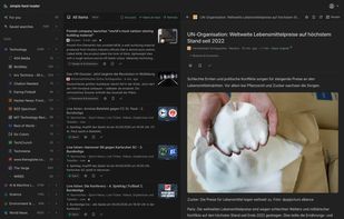 Simple Feed Reader screenshot 1