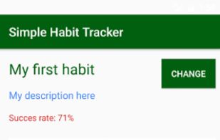 Simple Habit Tracker screenshot 2