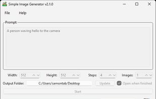 Simple Image Generator screenshot 1