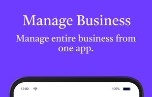 Manage entire business transactions from one app.