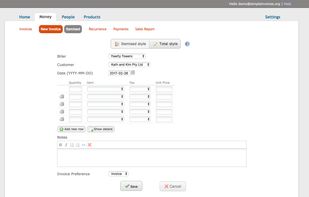 Simple Invoices screenshot 1