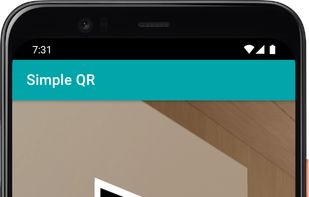 Simple QR screenshot 1