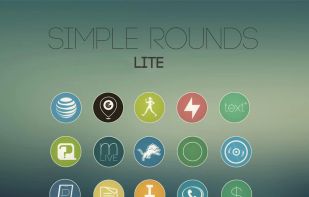 Simple Rounds Lite Icon Pack screenshot 1