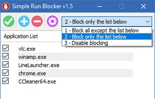 Simple Run Blocker screenshot 3