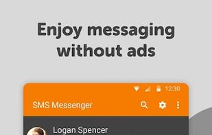 Simple SMS Messenger screenshot 1