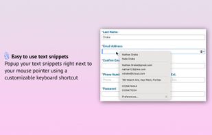Simple Snippets - Text Library screenshot 1